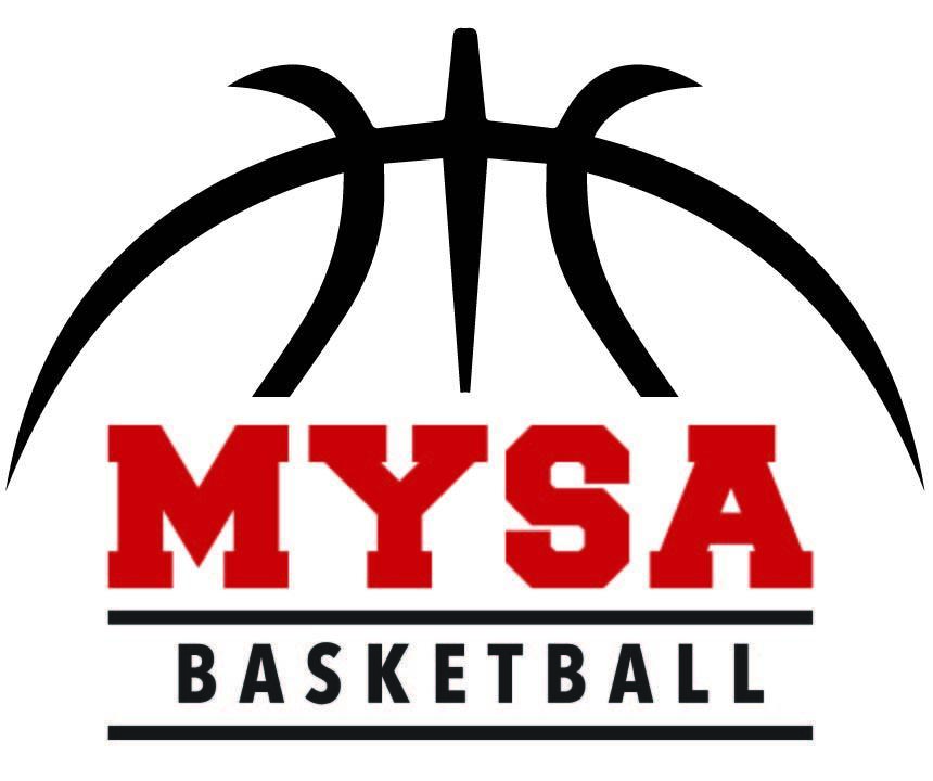 MYSA Basketball Logo